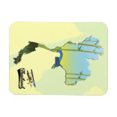 Thailand Reisgids kaart Magneet (Horizontaal)