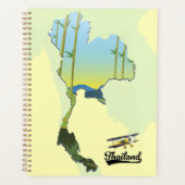 Thailand Reisgids kaart Planner (Voorkant)