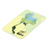 Thailand Reisplattegrond Magneet (Linkerzijde)