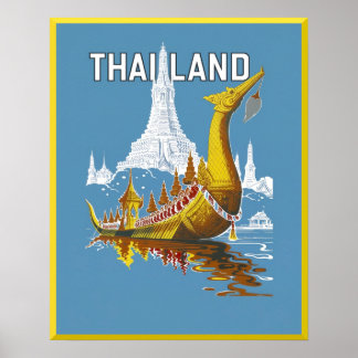 Thailand reisposter poster