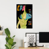 Thailand Reisposter Thaise Kunstprint Thaise Cadea Poster (Thuiskantoor)