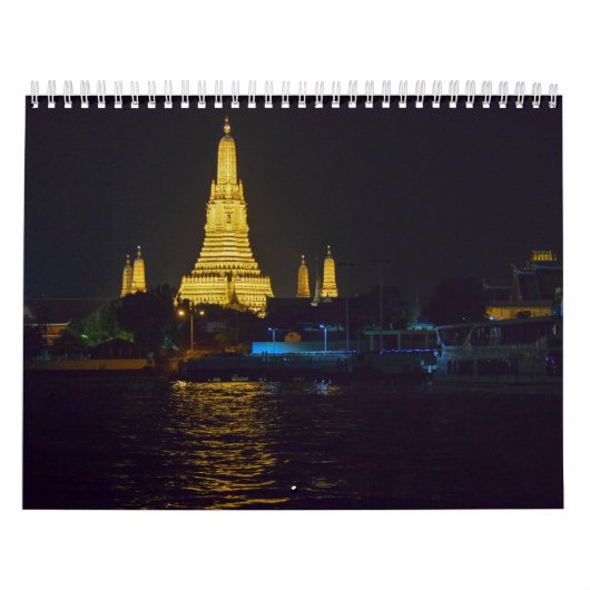 Thailand Reizen en Bestemming Kalender (Hoes)