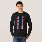 Thailand Retro Ontwerp T-shirt (Voorkant volledig)