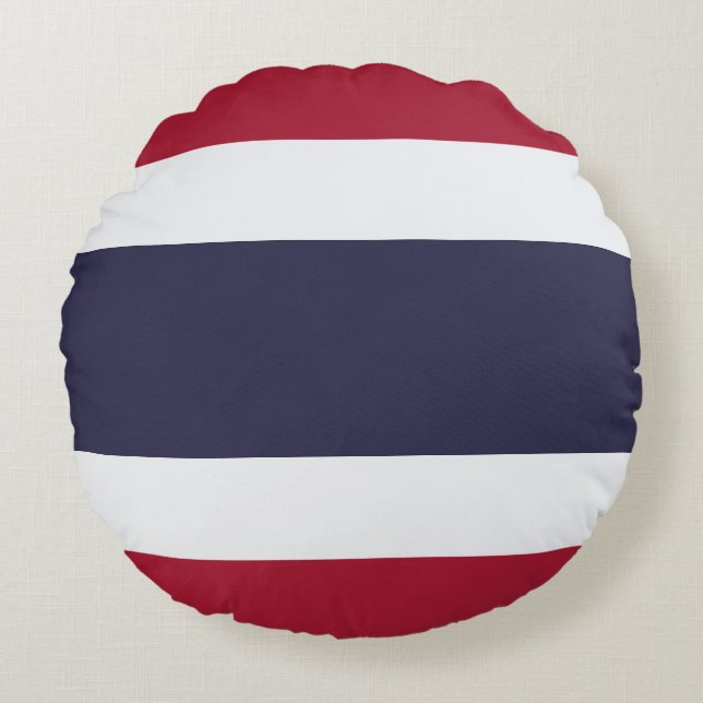 Thailand Rond Kussen (Voorkant)