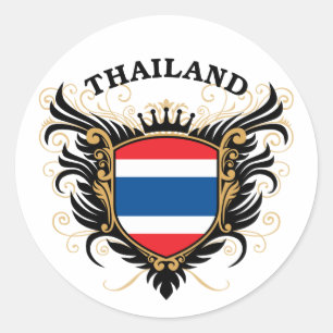 Thailand Ronde Sticker
