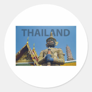 Thailand Ronde Sticker
