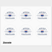 Thailand Ronde Sticker (Vel)