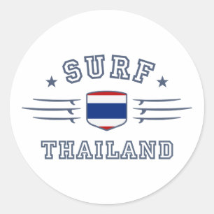 Thailand Ronde Sticker