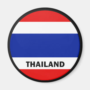 Thailand Roundel-kwaliteitsvlag Magneet