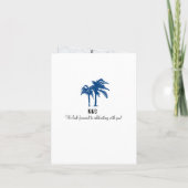 Thailand Save the Date Passport | Weddenschap (Achterkant)