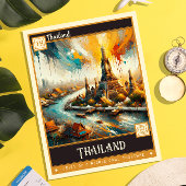 Thailand |  schilderij briefkaart