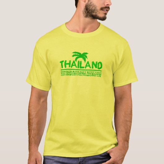 Thailand shirt - kies stijl en kleur (Voorkant)
