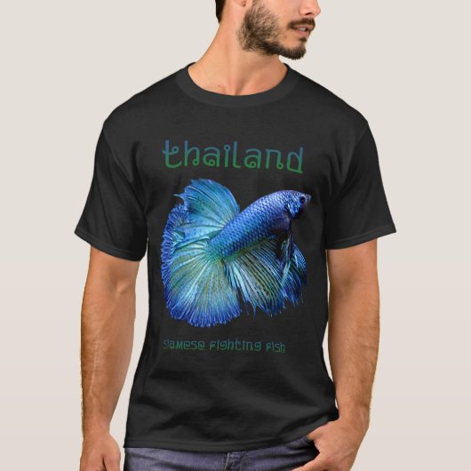 Thailand Siamese gevechtsvis T-shirt (Voorkant)