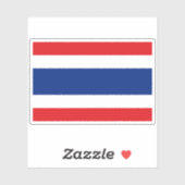 Thailand State Flag Sticker (Vel)