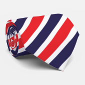 Thailand Stropdassen, mode Thaise vlag, bedrijf Stropdas (Opgerold)