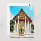 Thailand Temple Briefkaart (Voorkant / Achterkant)