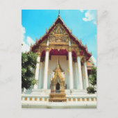 Thailand Temple Briefkaart (Voorkant)