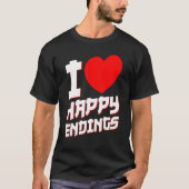 Thailand Thaise Happy Endings Boeddha Phuket Bangk T-shirt (Voorkant)