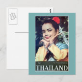 Thailand |  Thaise reisbureau Briefkaart (Voorkant / Achterkant)