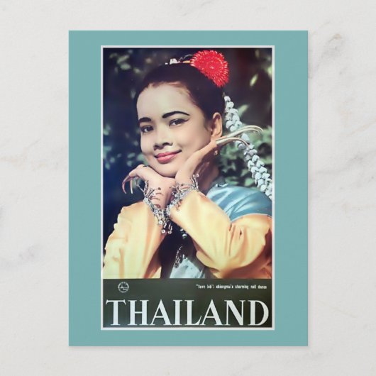 Thailand |  Thaise reisbureau Briefkaart (Voorkant)