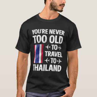 Thailand Thaise Roots Thais Erfgoed Trots Thaise v T-shirt