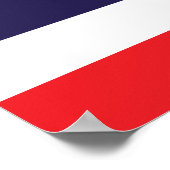 Thailand - Thaise vlag Poster (Hoek)