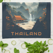 Thailand Theedoek (Gevouwen)