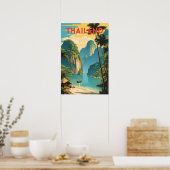 Thailand Traditionele reizen poster (Keuken)