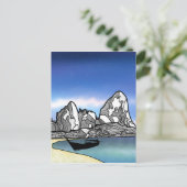 Thailand Tropisch strand Scene Briefkaart (Staand voorkant)