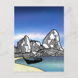 Thailand Tropisch strand Scene Briefkaart