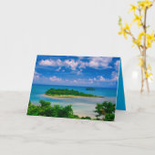 Thailand Tropische eilanden Kaart (Gele Bloem)