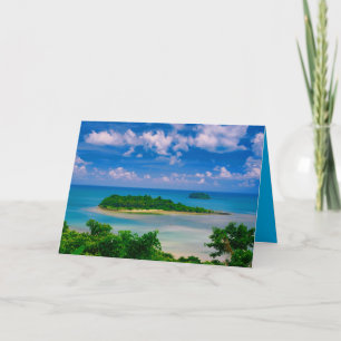 Thailand Tropische eilanden Kaart