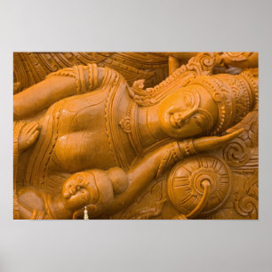 Thailand, Ubon Ratchathani, Kaarsenfestival, 3 Poster