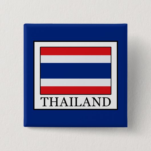 Thailand Vierkante Button 5,1 Cm (Voorkant)
