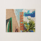 Thailand Vintage Reisposter Legpuzzel (Horizontaal)