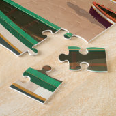 Thailand Vintage Travel Poster Legpuzzel (Zijkant)