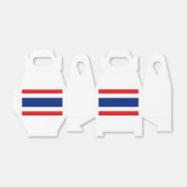 Thailand vlag bedankdoosjes (Uitgevouwen)