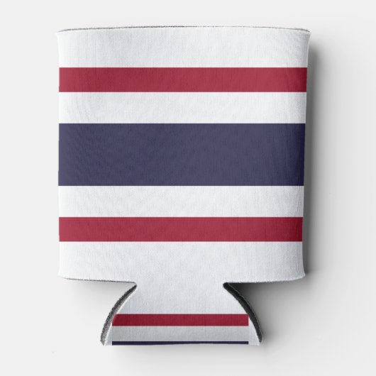 Thailand vlag blikjeskoeler (Voorkant)
