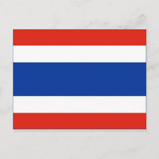 Thailand vlag briefkaart