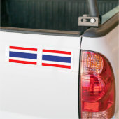 Thailand vlag bumpersticker (Op Truck)