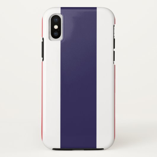 Thailand vlag Case-Mate iPhone case (Achterkant)
