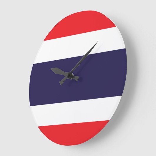 Thailand vlag grote klok (Hoek)