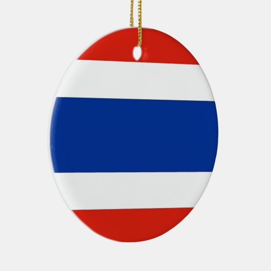 Thailand vlag keramisch ornament (Rechts)
