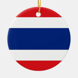 Thailand vlag keramisch ornament