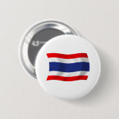 Thailand Vlag Knop Ronde Button 5,7 Cm (Voorkant /achterkant)