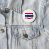 Thailand Vlag Knop Ronde Button 5,7 Cm (In situ)