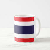 Thailand vlag koffiemok (Voorkant rechts)