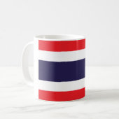 Thailand vlag koffiemok (Voorkant links)