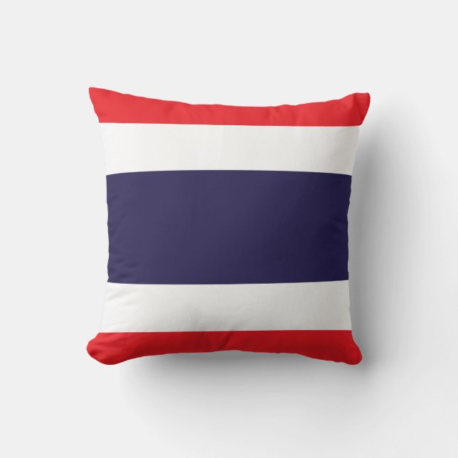 Thailand vlag kussen (Voorkant)
