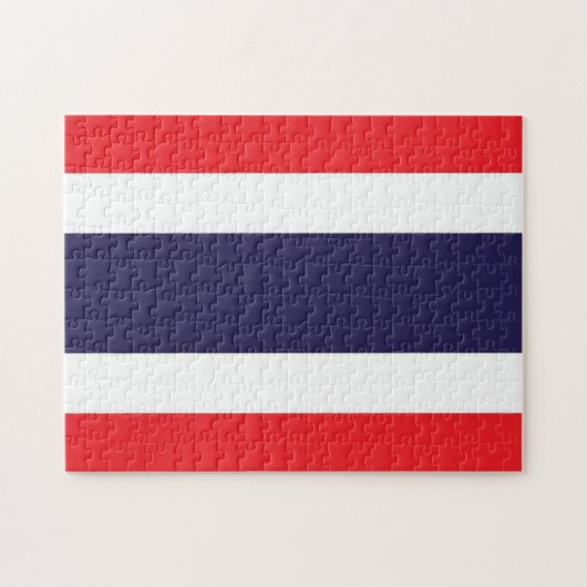 Thailand - vlag - legpuzzel (Horizontaal)